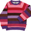 Sweatshirt with stripes