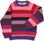 Sweatshirt with stripes