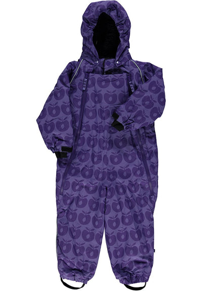 Snowsuit for toddlers with apples