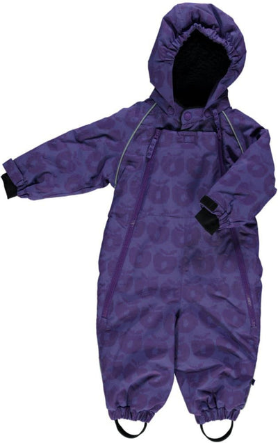 Snowsuit for toddlers with apples