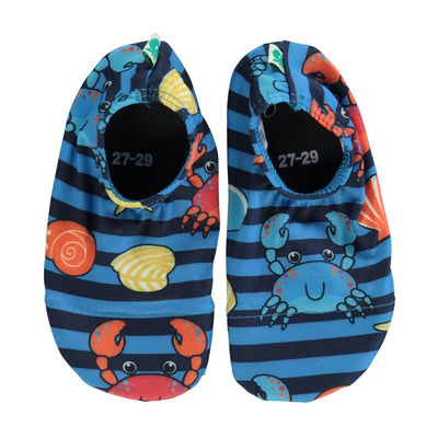 UV50 bathing shoes for children with crabs