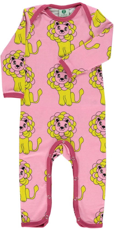 Long-sleeved baby suit with lions