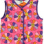 Reversible padded vest Flower