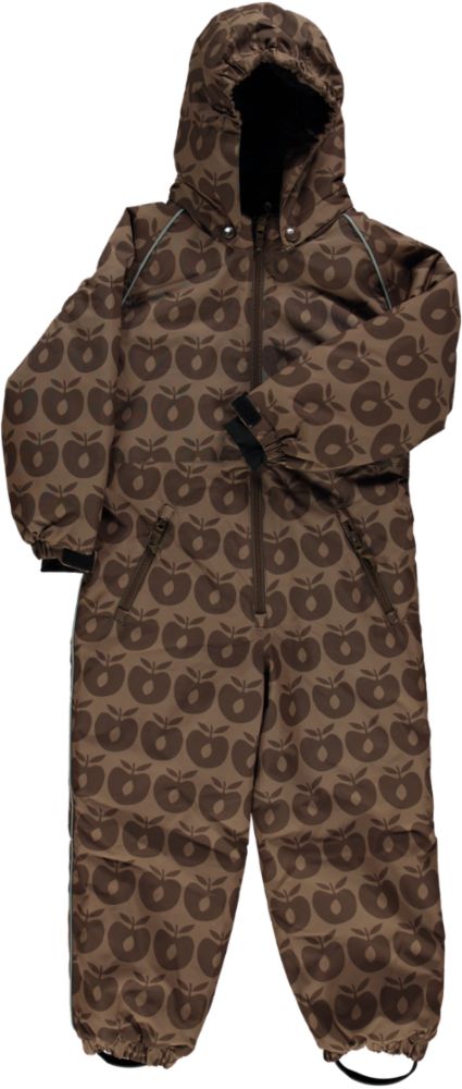 Children's snowsuit with apples