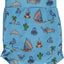 UV50 Diaper swimpants, high waist, seaworld