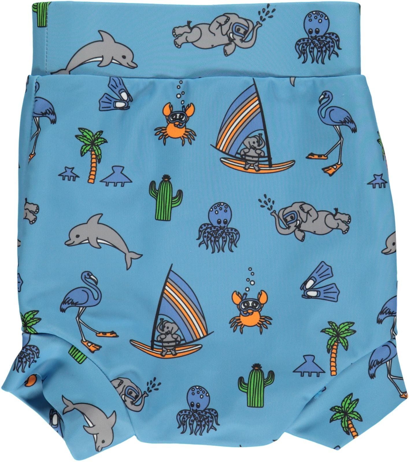 UV50 Diaper swimpants, high waist, seaworld