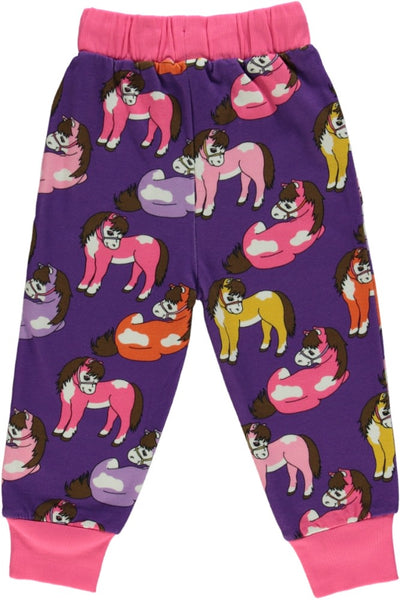 Sweatpants with horses