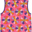 Reversible padded vest Flower