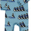 Long-sleeved baby suit with penguins