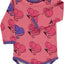 Long-sleeved baby body with mice