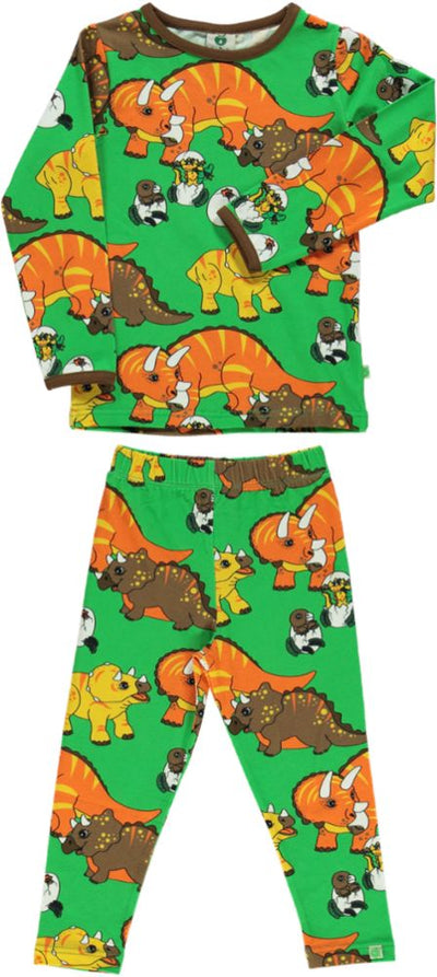 Clothing set with dinosaur