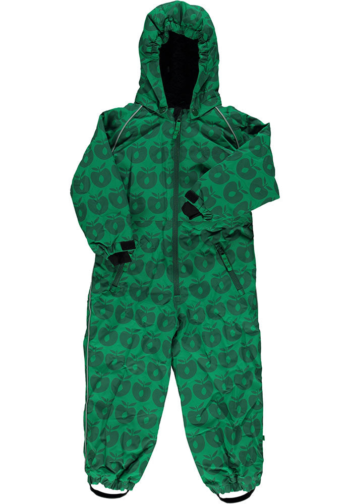 Children's snowsuit with apples