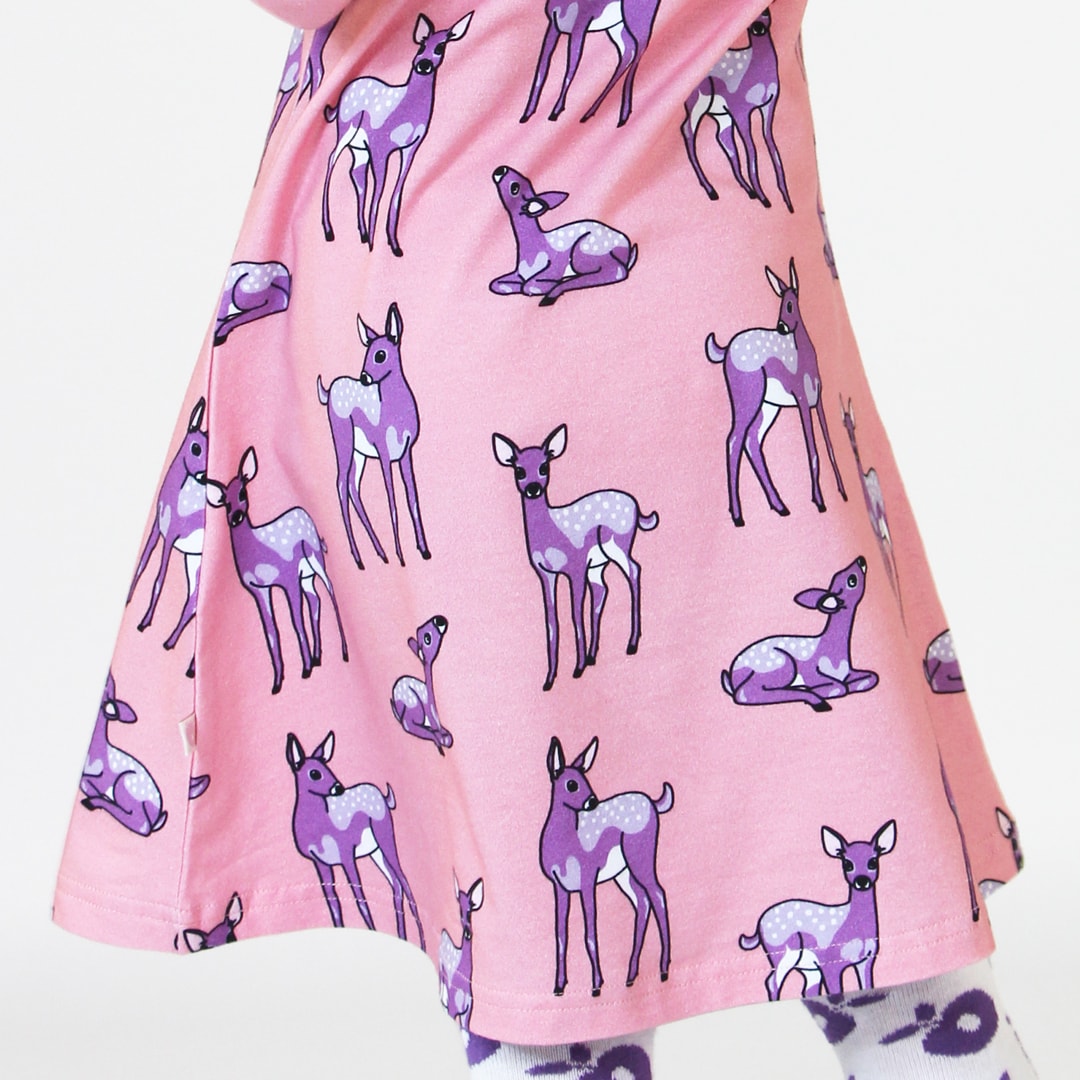 Dress with deer