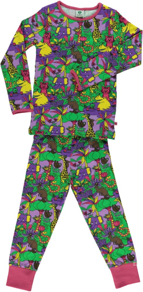 Nightwear with jungle