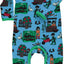 Long-sleeved baby suit with garden