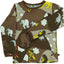 Long-sleeved top with zoo animals