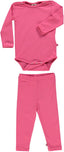 Set with long-sleeved baby body and leggings