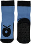 Non-slip ankle socks with big apple