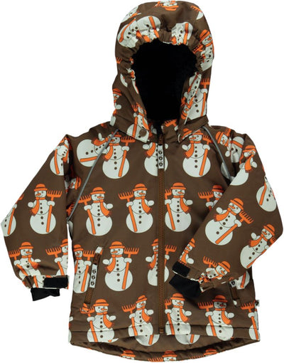 Winter jacket with snowmen