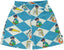 Shorts with harlequin pattern