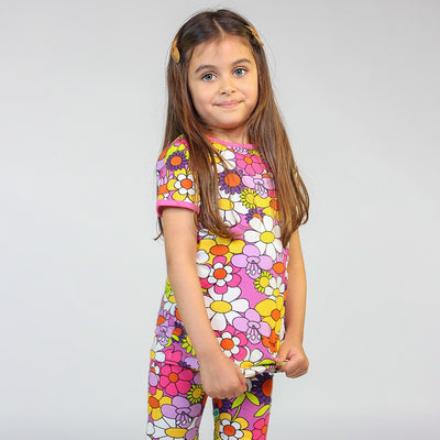 T-shirt with flowers