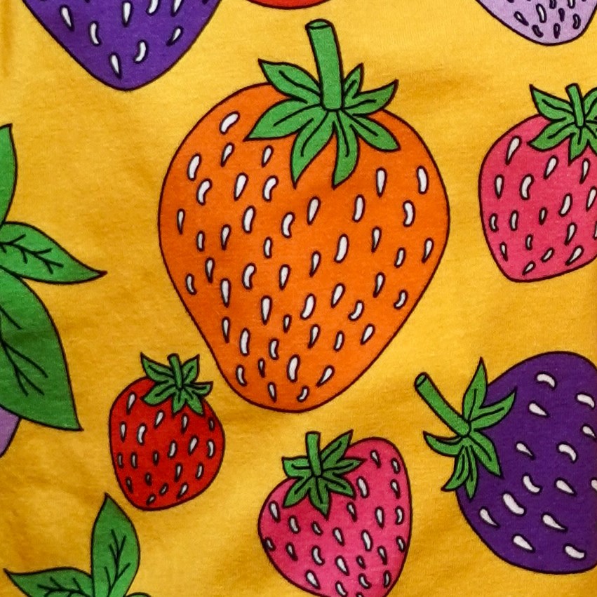 T-shirt with strawberry