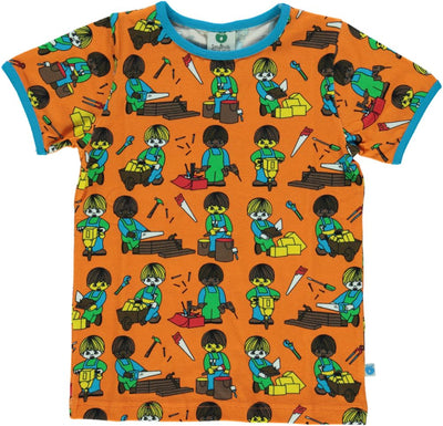 T-shirt with workers
