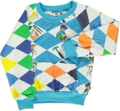 Sweatshirt With Pocket, Harlequin Tool