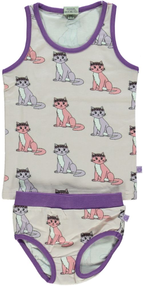 Underwear with cat