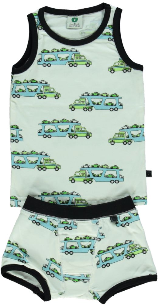 Underwear with Transport truck