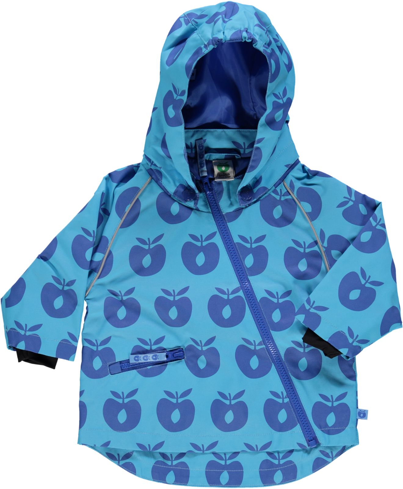 Baby jacket with apples