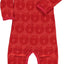 Body suit in wool mix with apples