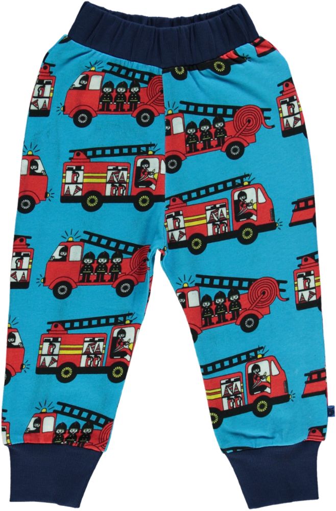 Sweatpants with firetruck