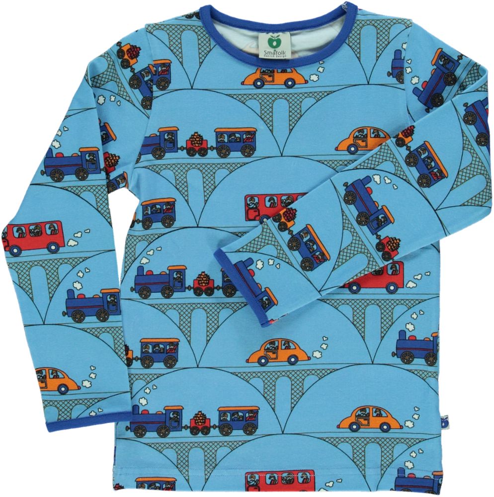 T-shirt with train