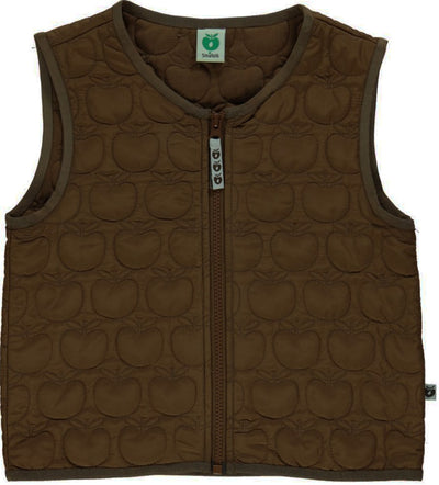 Thermal vest with apples