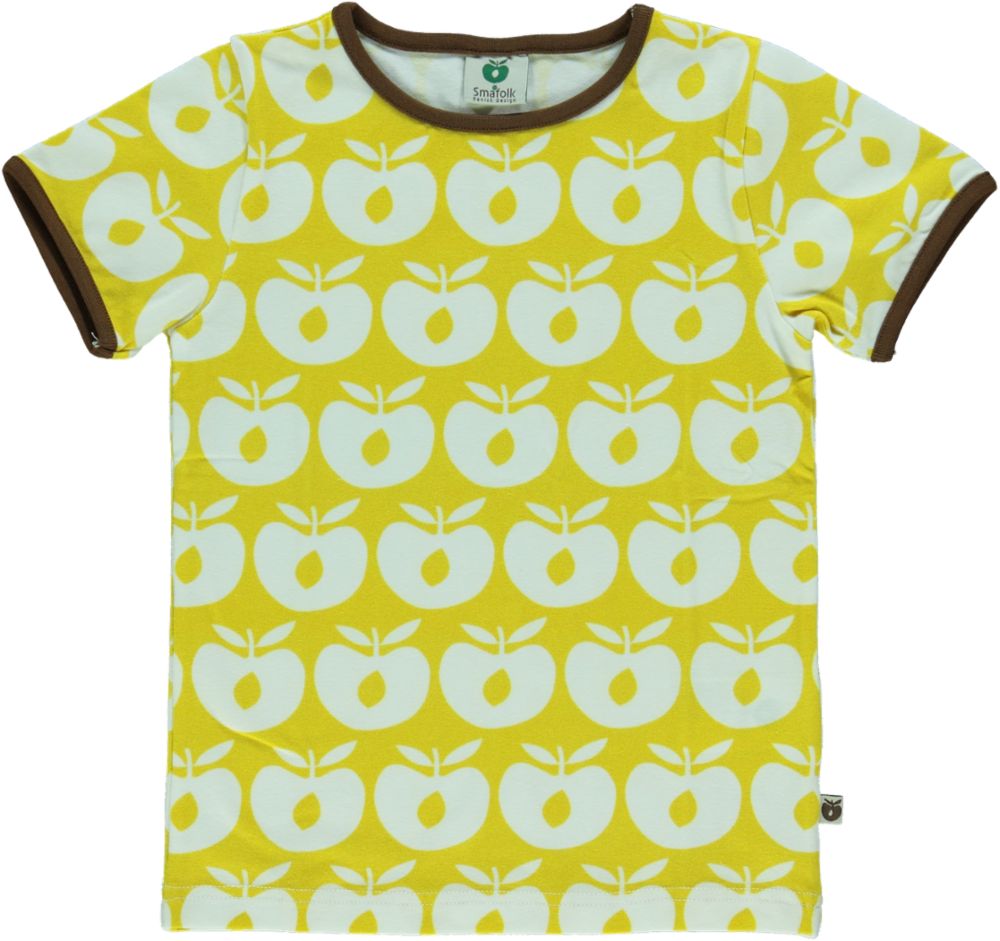 T-shirt with apple