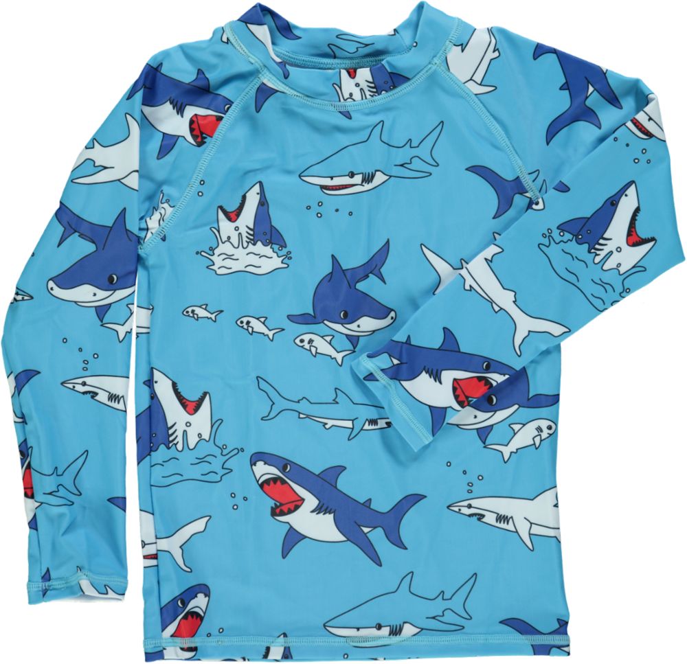 UV50 UV T-shirt with long sleeve and Shark