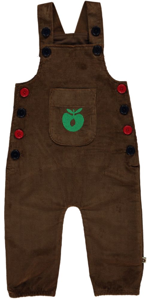 Corduroy baby overalls