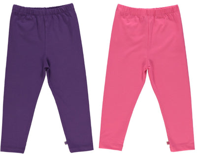 Solid color set with 2 pairs of leggings