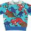 Sweatshirt, Zipper and Hoodie, Dinosaur