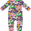 Long-sleeved baby suit with night landscape