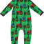 Long-sleeved baby suit with tractors