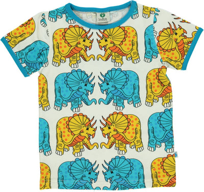 T-shirt with dinosaurs