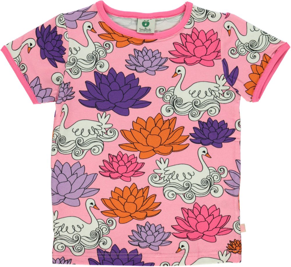 T-shirt with swans