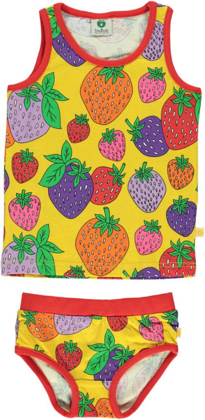 Underwear with strawberry