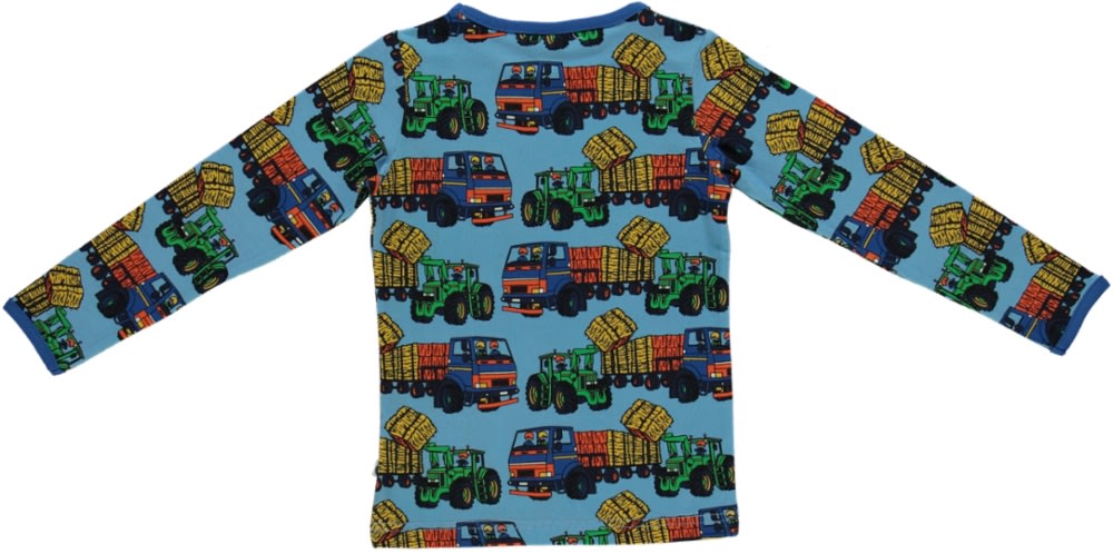 Long sleeved top with tractors