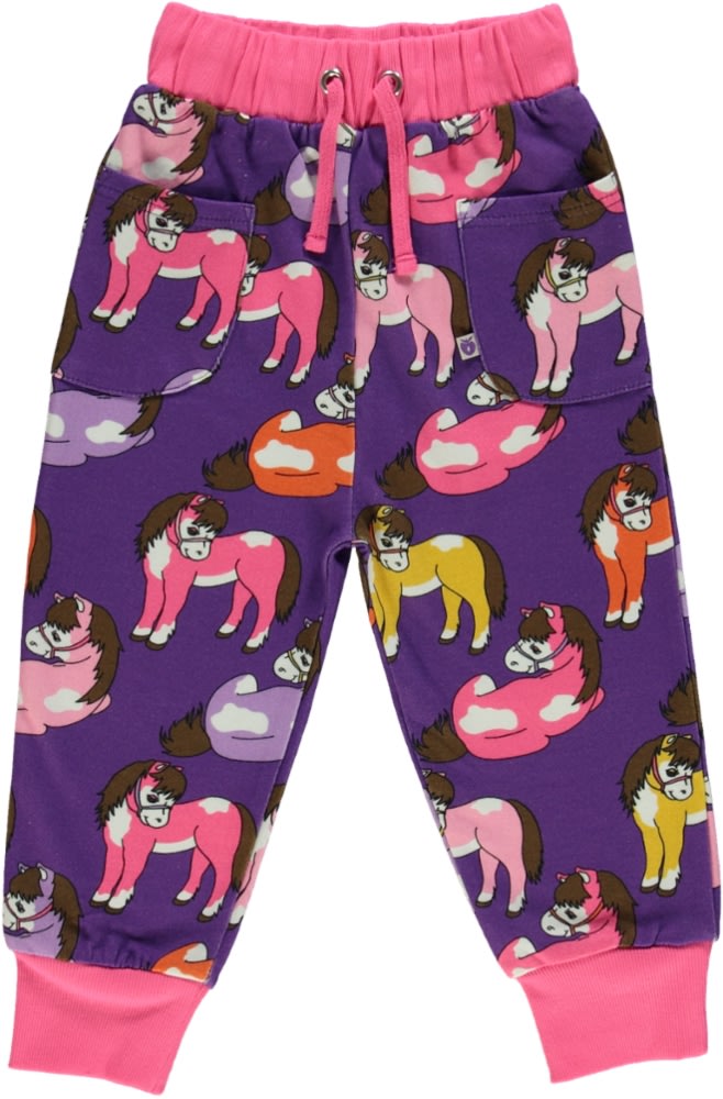 Sweatpants with horses