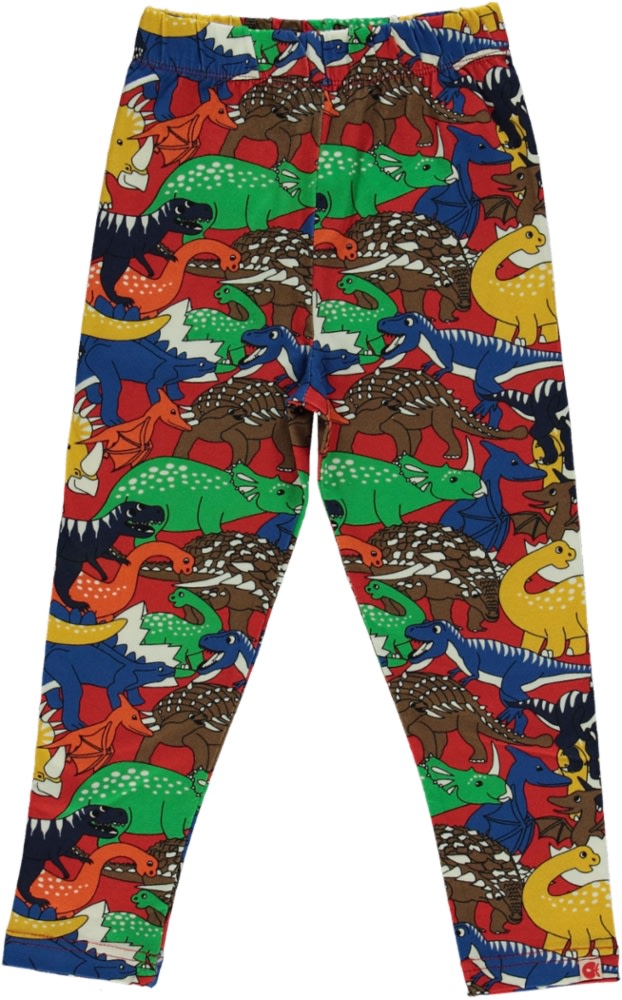 Leggings with dinosaurs