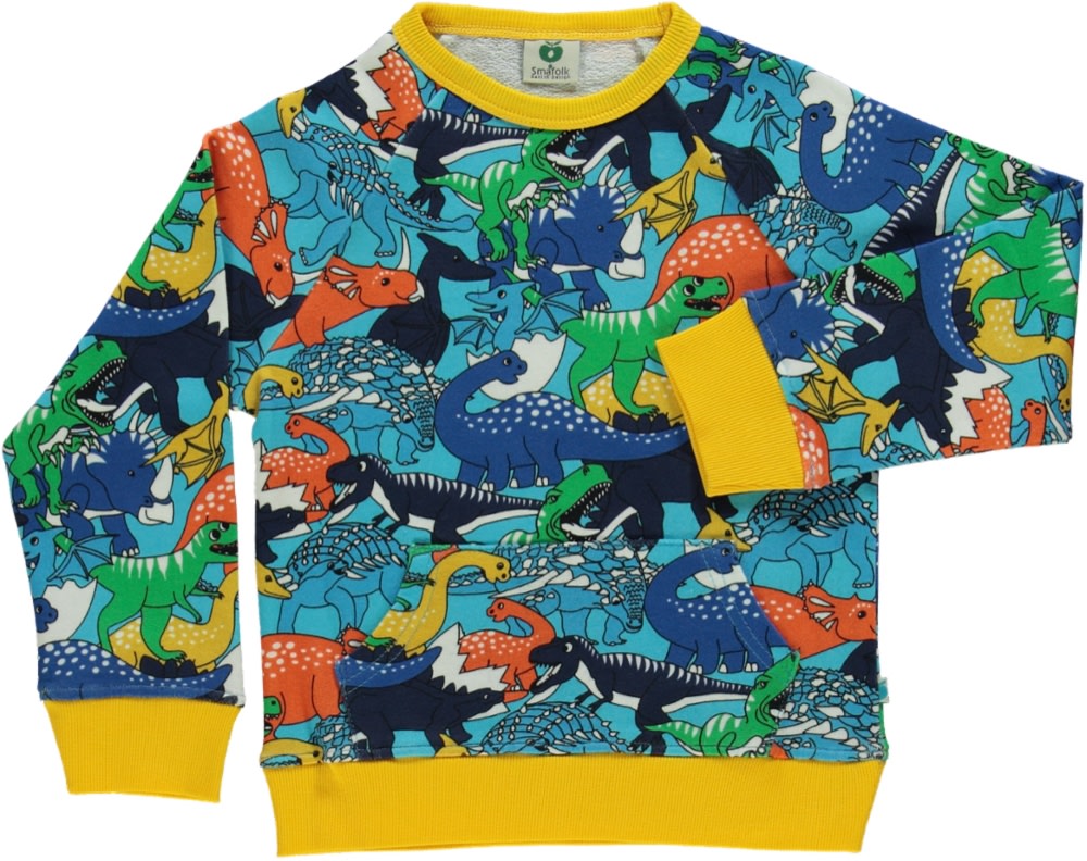 Sweatshirt with dinosaur