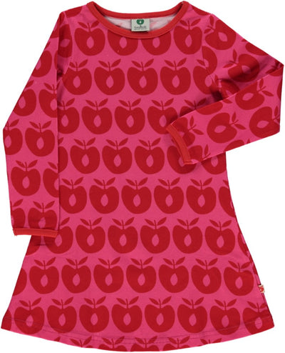 A-line dress with apples